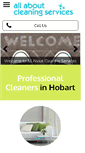 Mobile Screenshot of allaboutcleaningservices.com.au